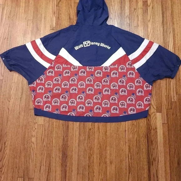 Disney World Vault Collection Adult Windbreaker Parka Size XXL - Picture 6 of 9